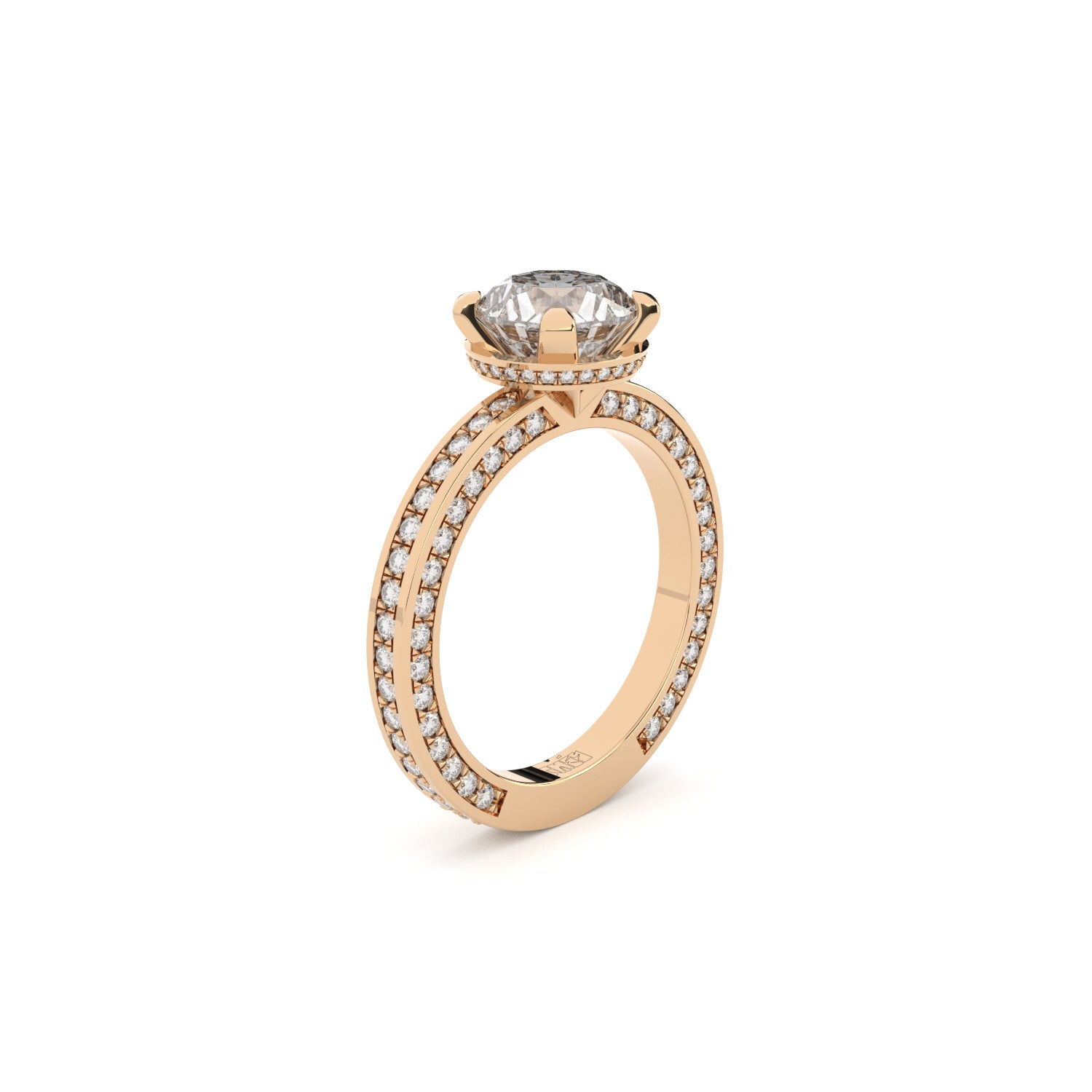 GRACE AVANT-GARDE ENGAGEMENT RING, 1,80 CT lab grown or natural diamonds