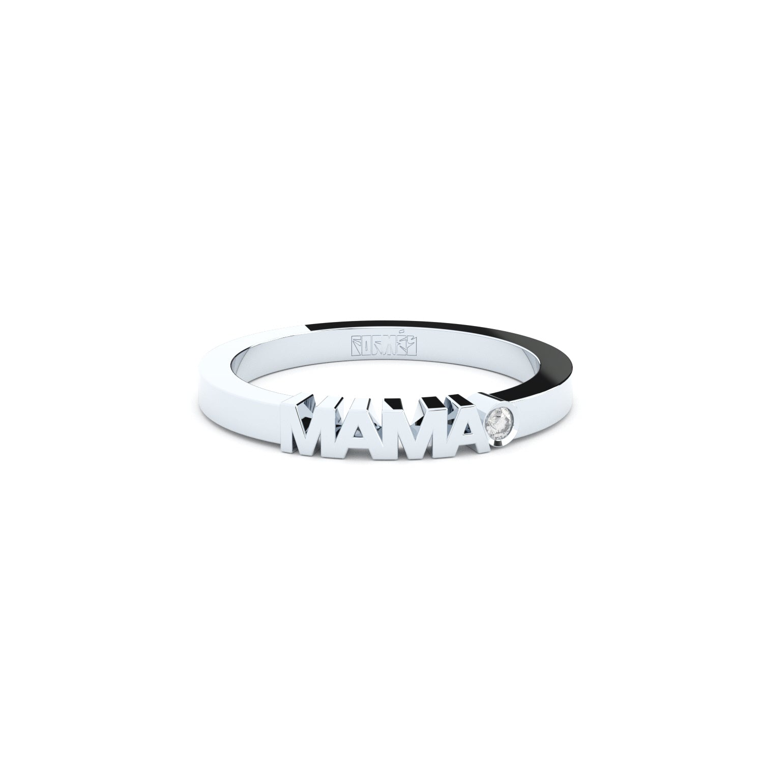 Golden Mama ring by Formes Fine Jewelry