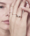 mama eternity ring with lab grown diamonds by Formes