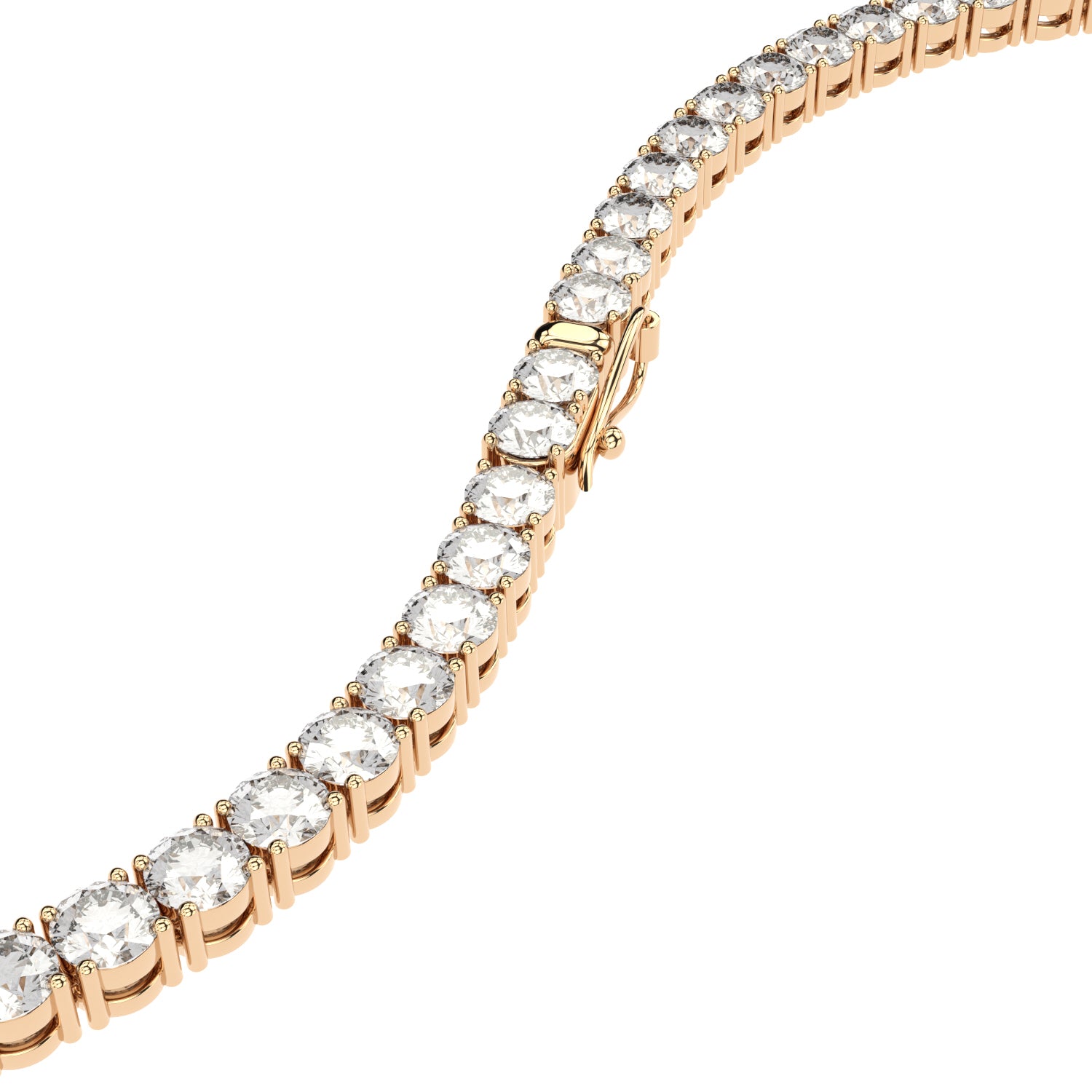 Grace lab grown diamonds tennis necklace