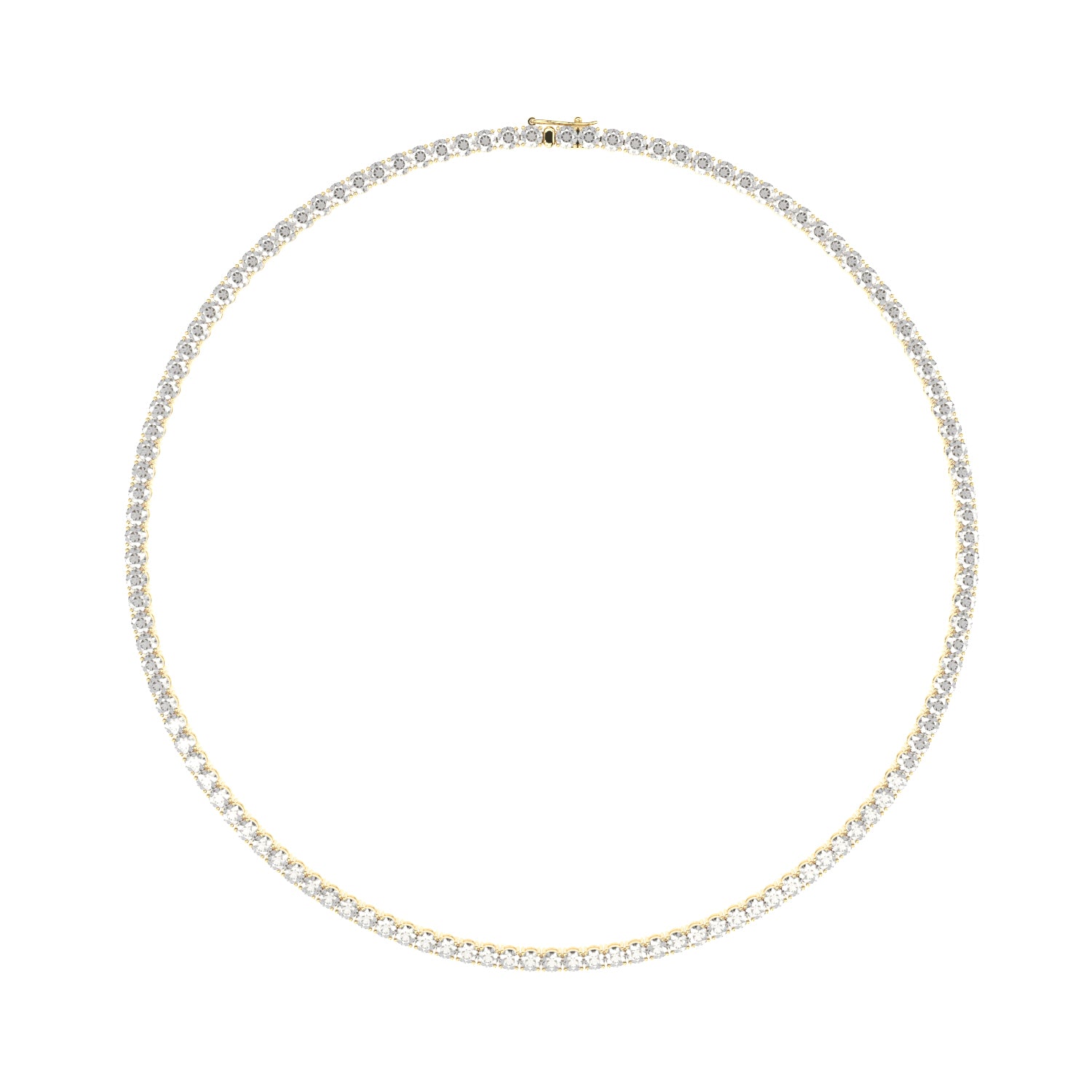 Grace lab grown diamonds tennis necklace