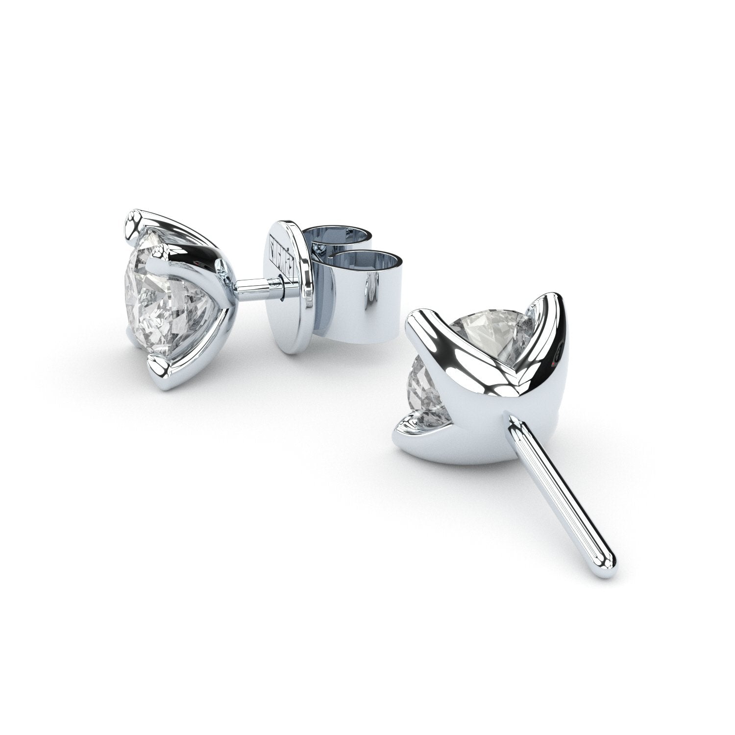 diamonds ear studs by Formes