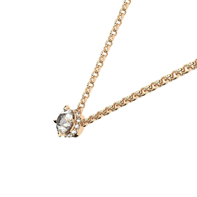 lab grown diamond necklace edgy style sun formes