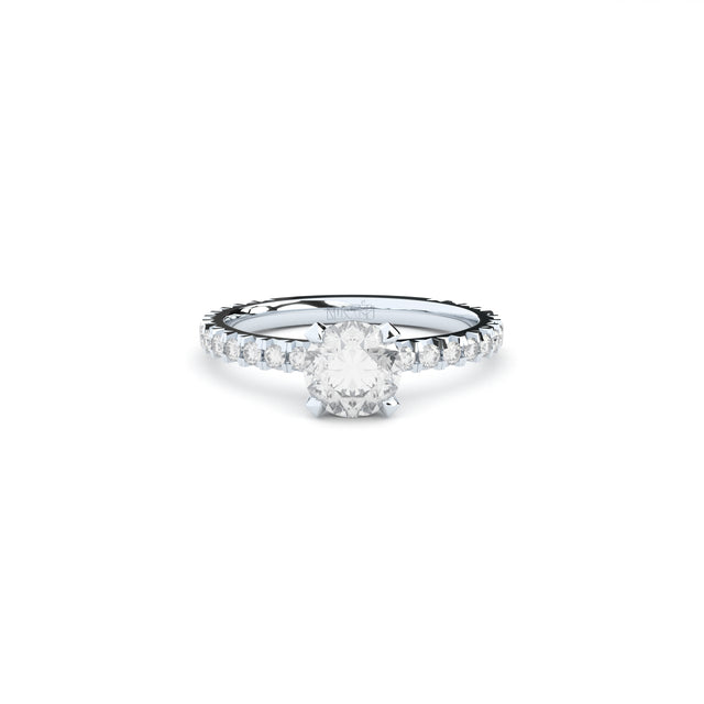 luxury designer engagement ring with lab grown diamonds by Formes