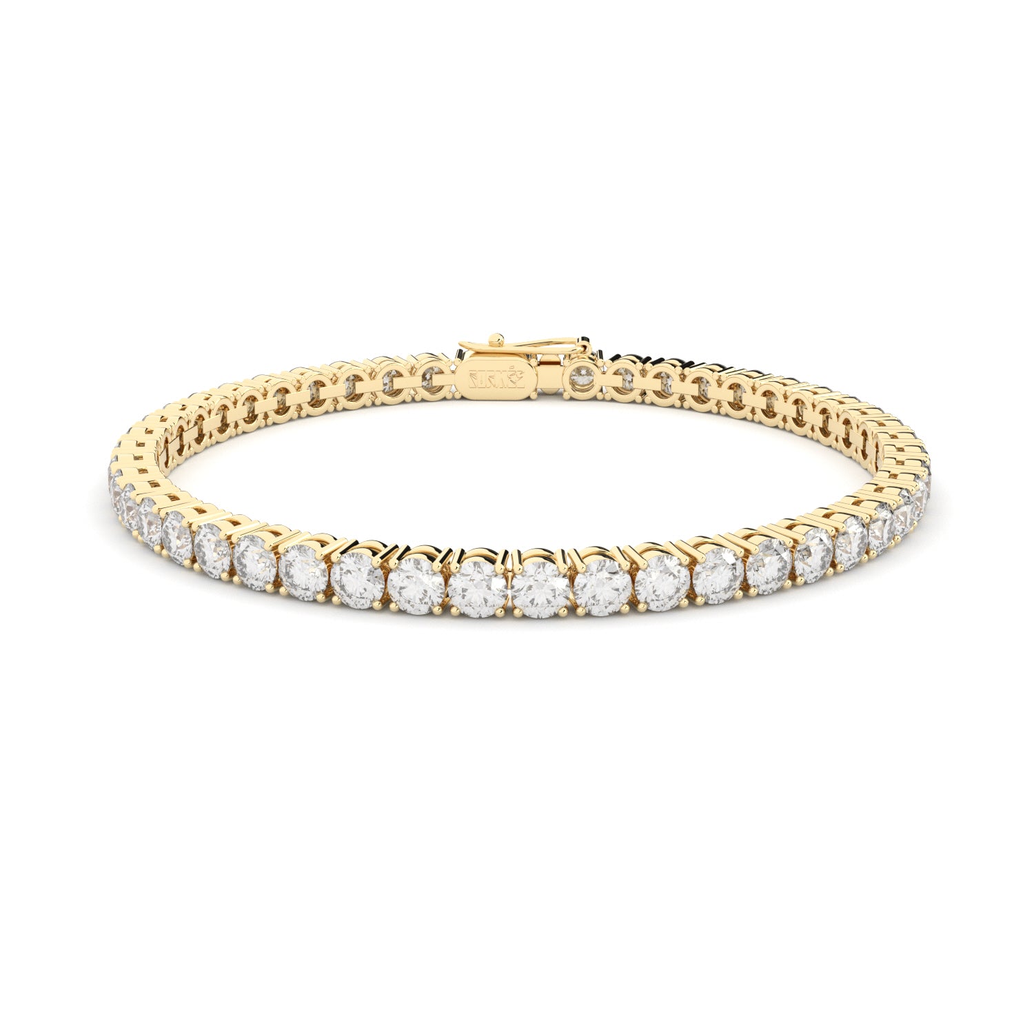 GRACE TENNIS BRACELET with lab grown diamonds by Formes, 2 MM