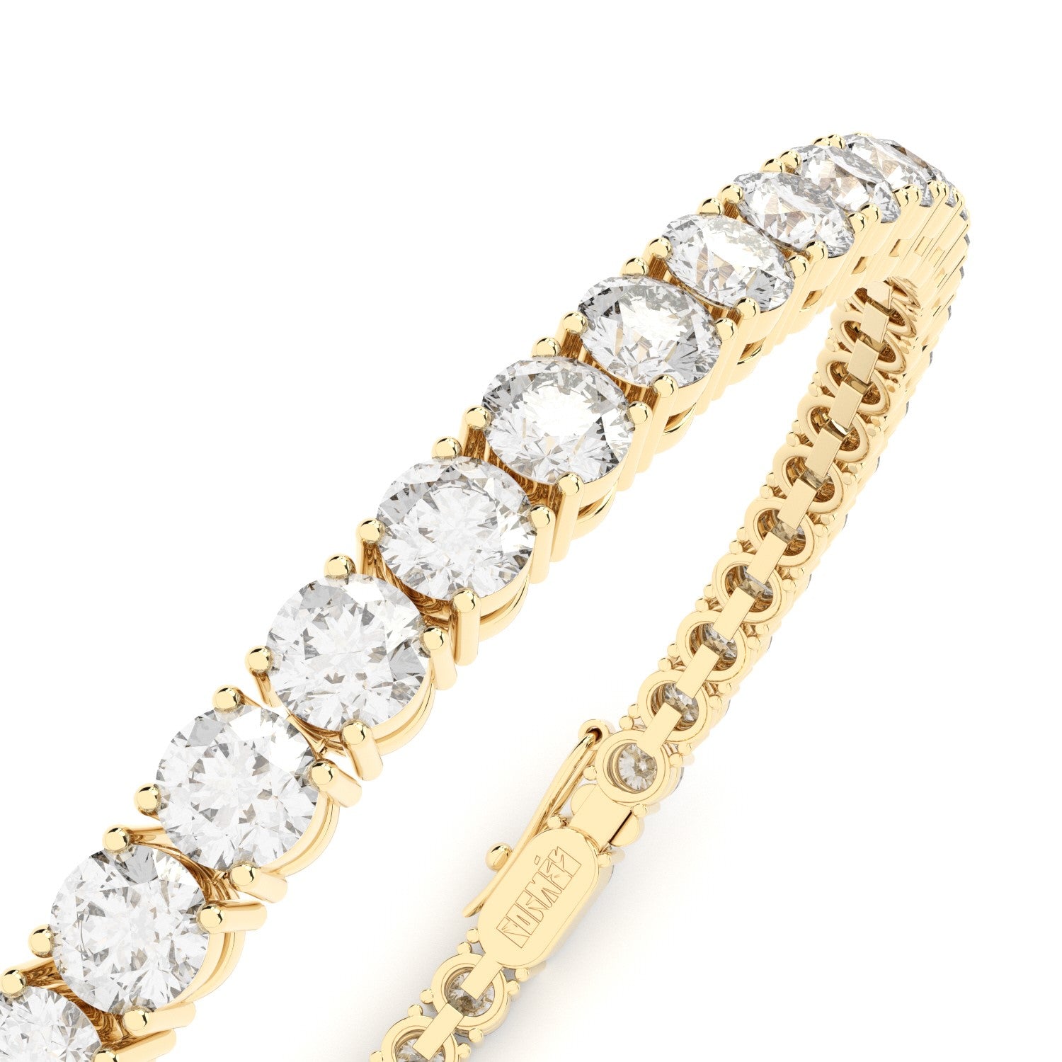 GRACE TENNIS BRACELET with lab grown diamonds by Formes, 2 MM
