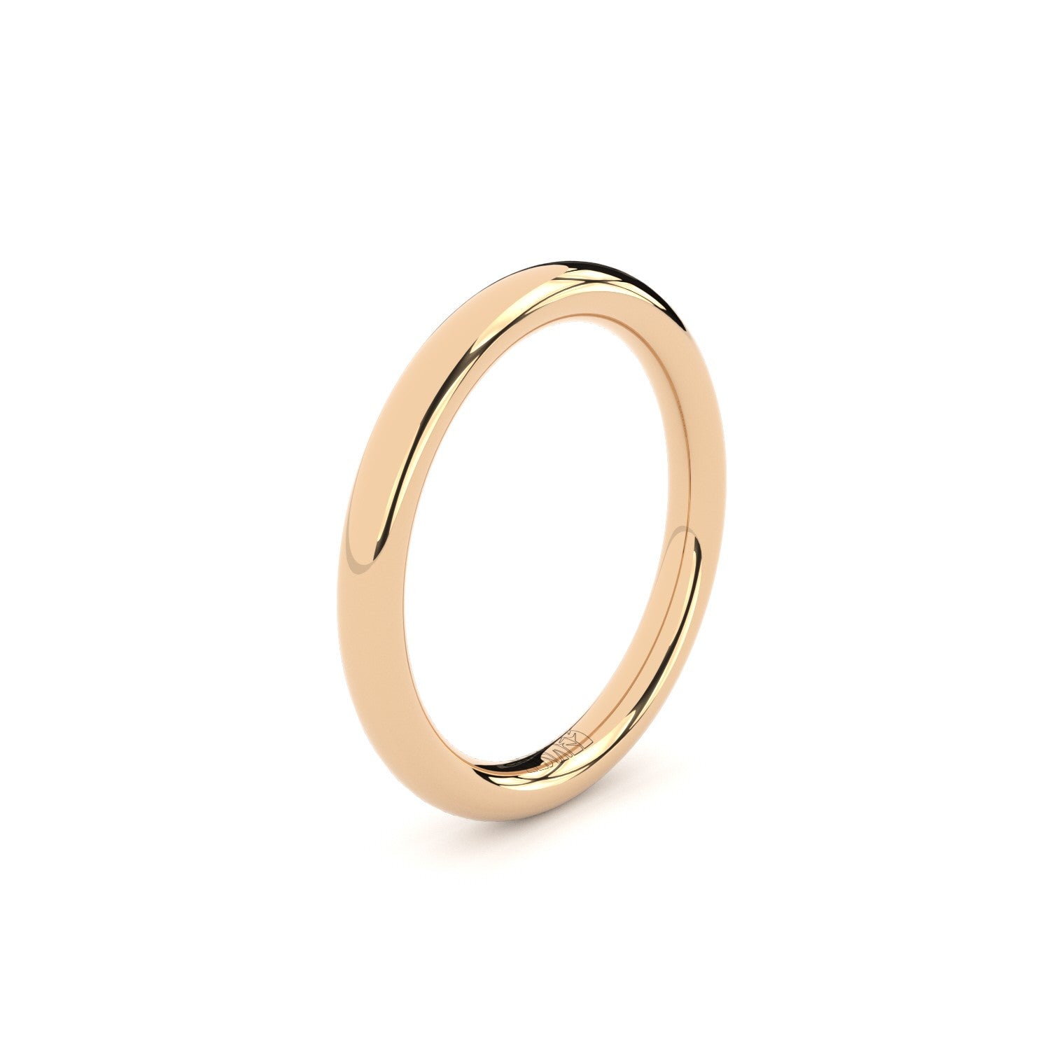 oval plain wedding ring by Formes