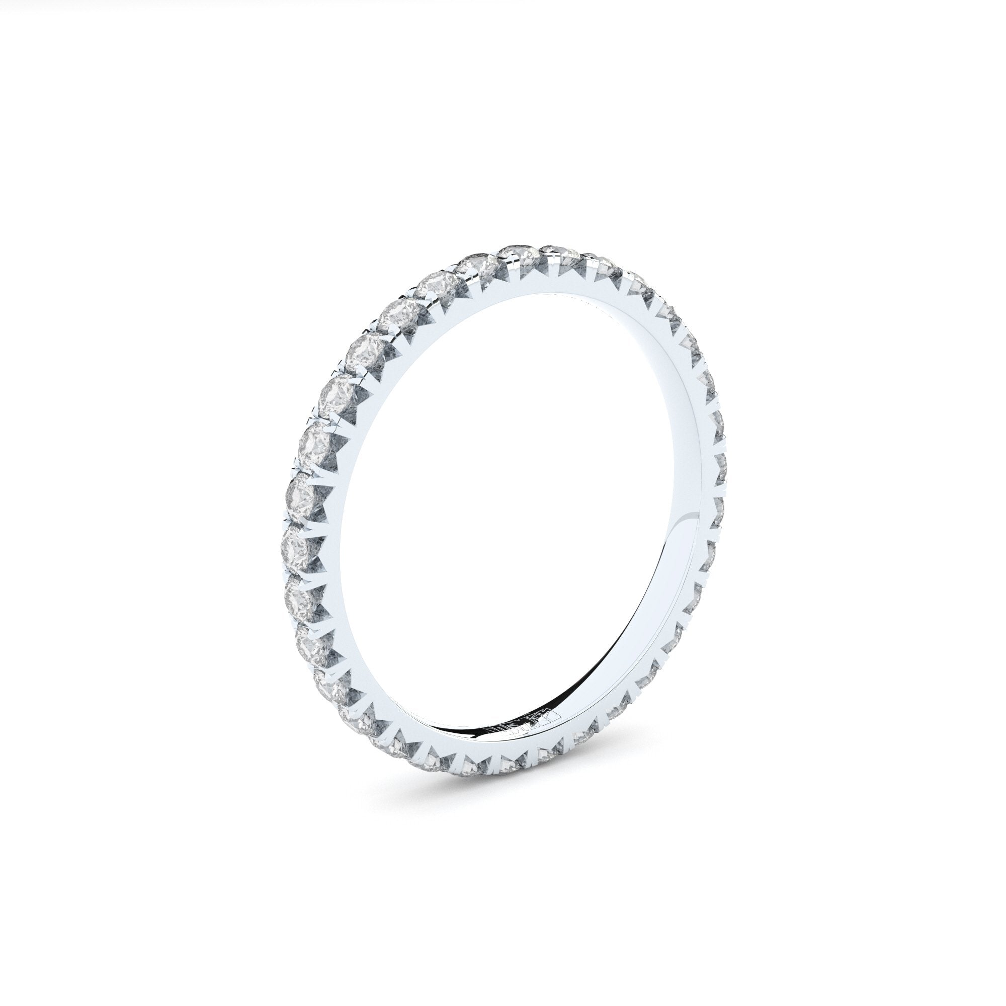 slim eternity band with lab grown or naturaldiamonds by formes 1,7 mm