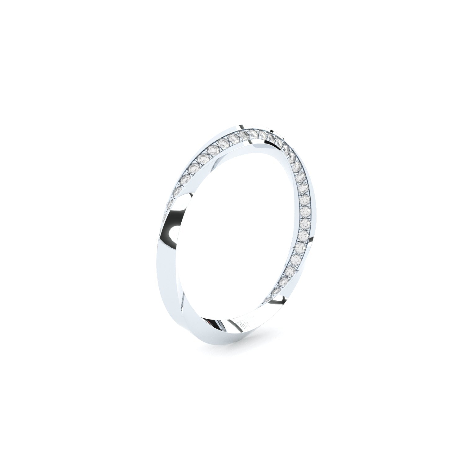 torsion ring with diamonds by formes