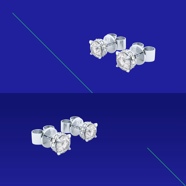 Nuotaikingi papuošalai su laboratorijoje užaugintais deimantais Cosmos "Formes" kolekcija