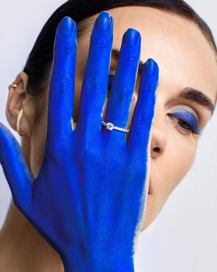 Engagement rings with lab grown diamonds by Formes