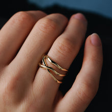 3 threads Bare Souls ring by Formes
