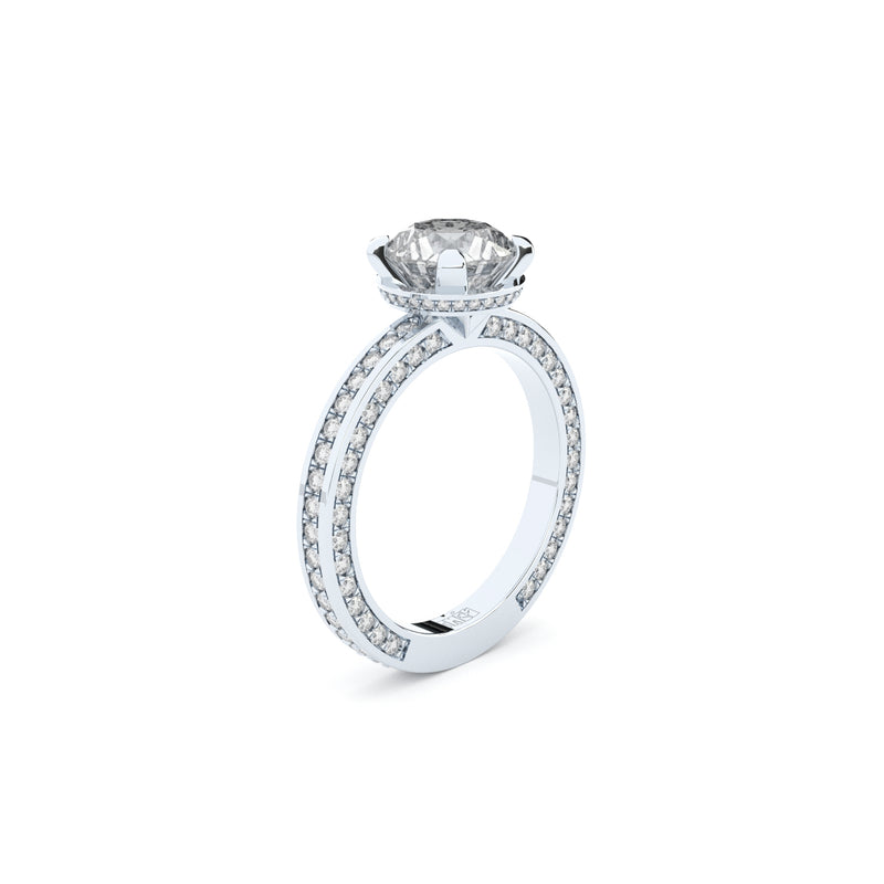 GRACE AVANT-GARDE ENGAGEMENT RING, 1,80 CT lab grown or natural diamonds
