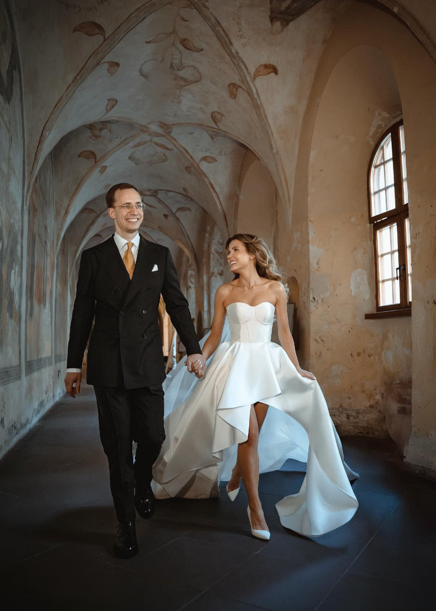 Simona and Fabian weddings with Formes rings
