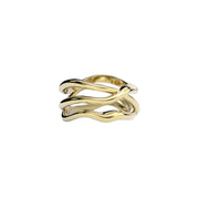 BAre Souls Organic 3 Shanks Golden Ring by Formes