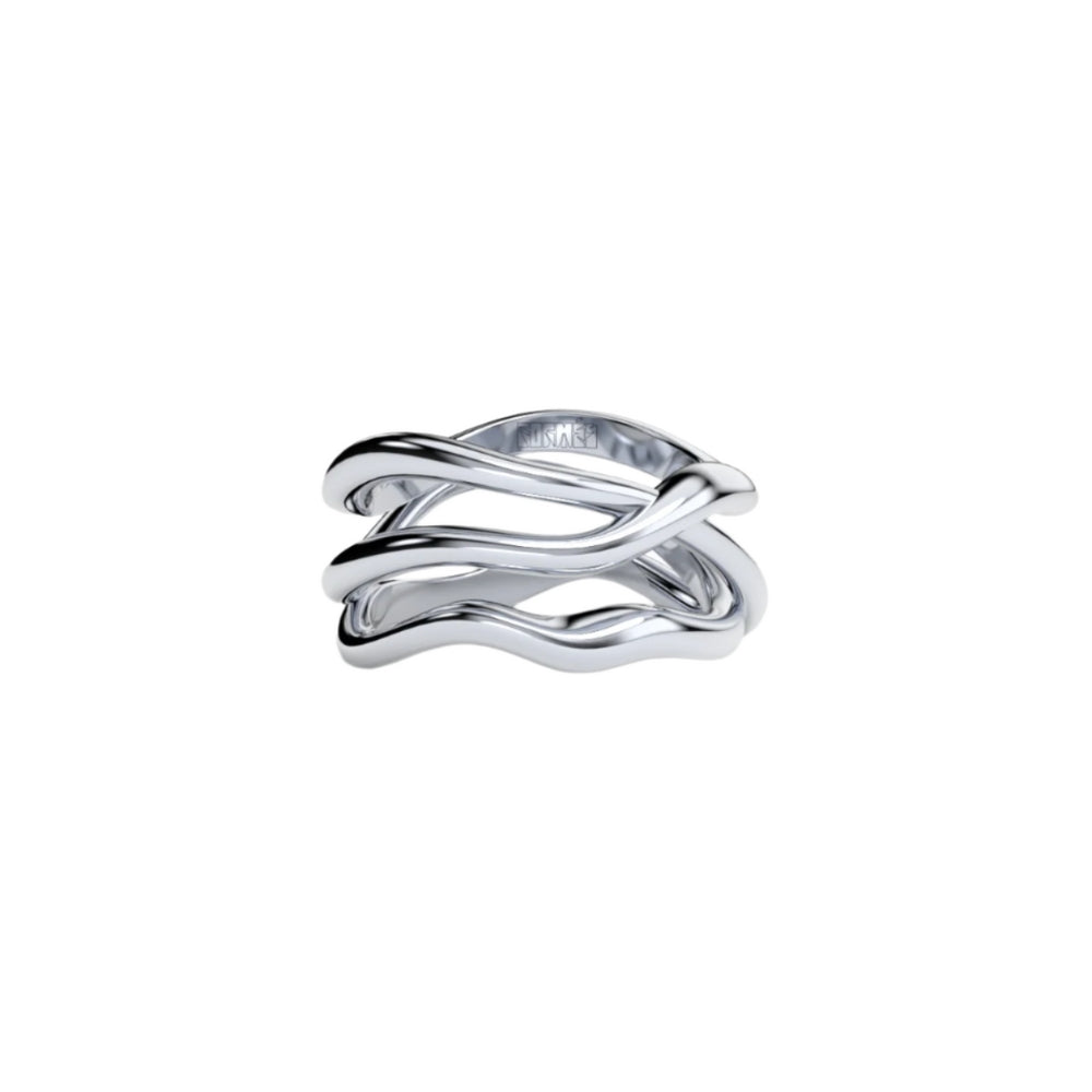 BAre Souls Organic 3 Shanks Golden Ring by Formes