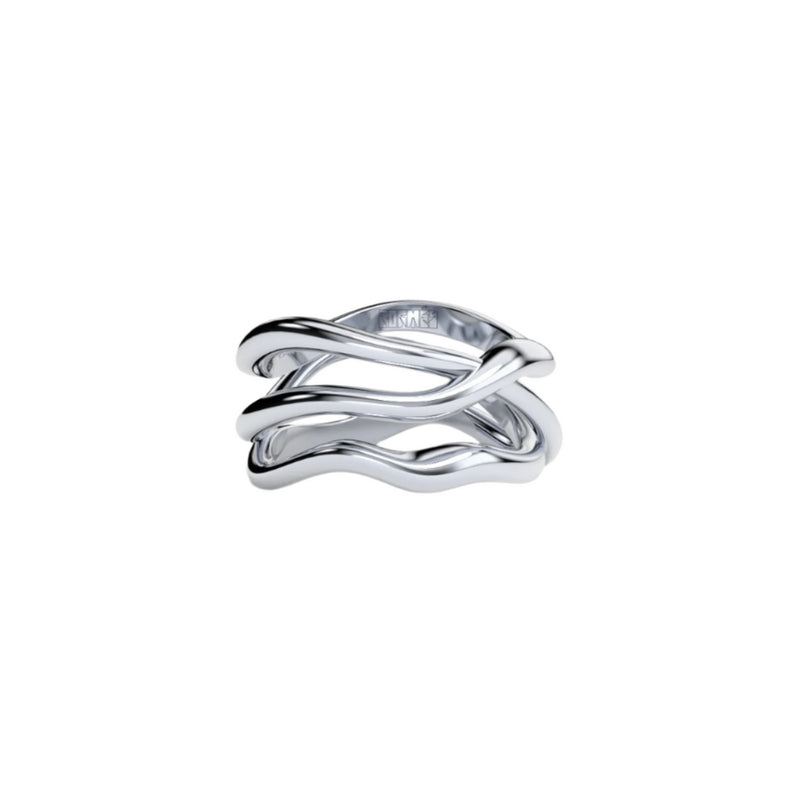 BAre Souls Organic 3 Shanks Golden Ring by Formes