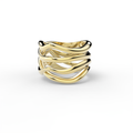 Bare Souls 4 Shank Golden Ring by Formes