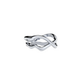 Bare Souls double golden threads ring by Formes Fine Jewelry on hand