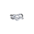 Bare Souls double golden threads ring by Formes Fine Jewelry white