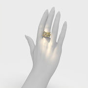 Bare Souls four golden threads ring by Formes Fine Jewelry