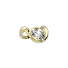 Bare Souls organic designer ring with oval diamond Formes