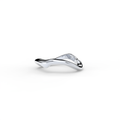 Bare Souls organic golden ring by Formes white gold
