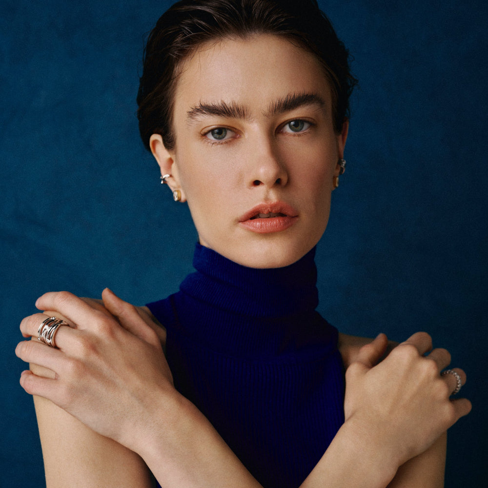 Bare Souls ring 5 threads shank