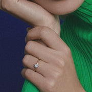 cosmos ring with lab grown or natural diamonds
