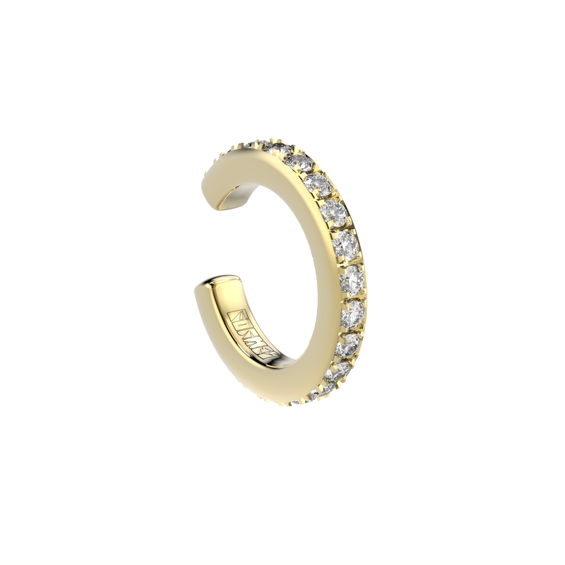 Blue Edges - Straight Petite Ear Cuff