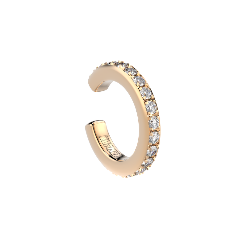 Blue Edges - Straight Petite Ear Cuff