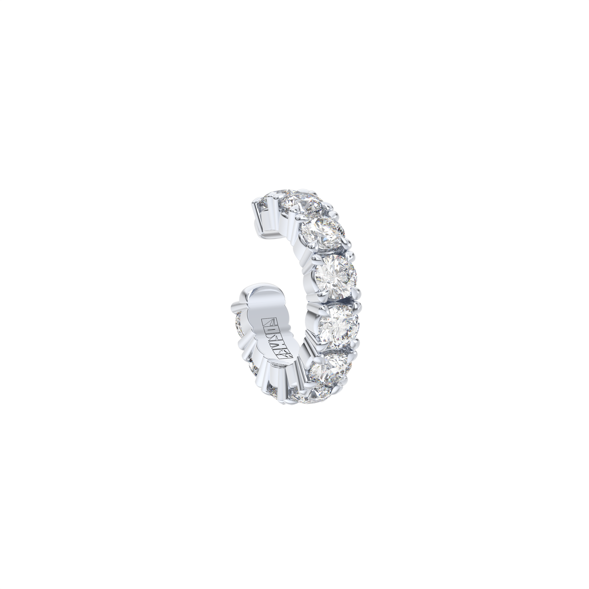 Diamond Ear Cuff edgy by Formes Fine Jewelry 