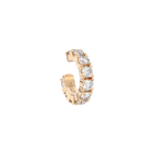 Rose Gold Edgy ear cuff with diamonds by Formes