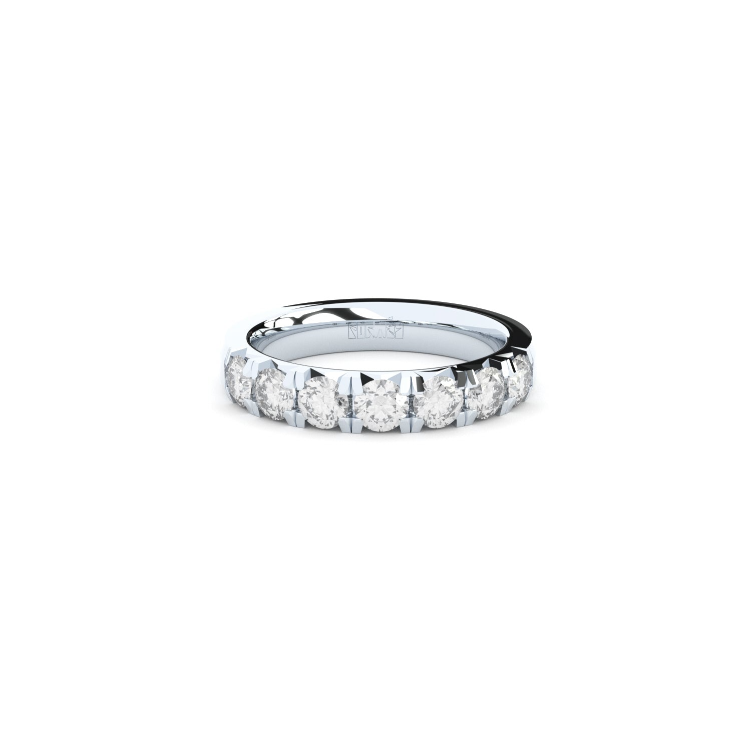 Grace half eternity diamond ring