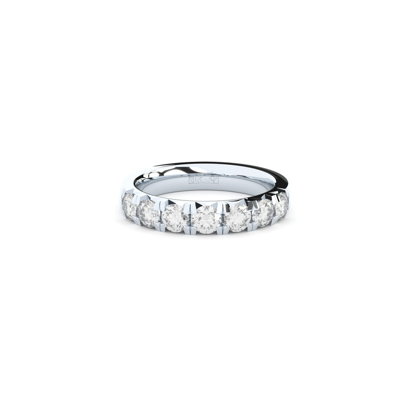 Grace half eternity diamond ring