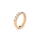 Grace half eternity diamond ring
