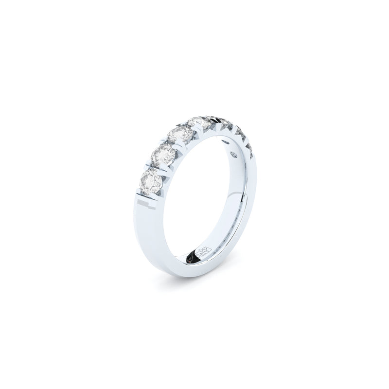 Grace half eternity diamond ring