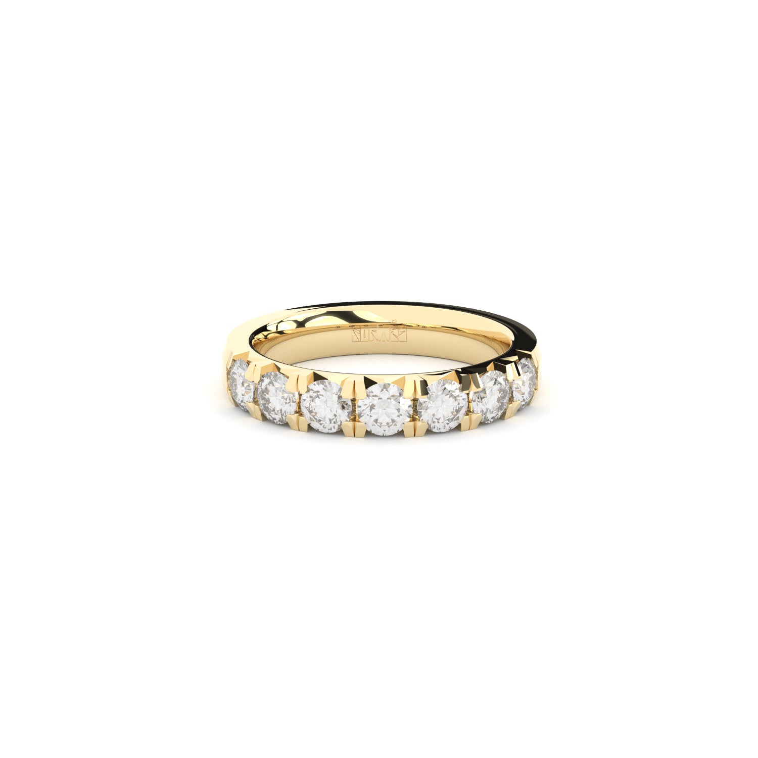 Grace half eternity diamond ring