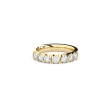 Grace half eternity diamond ring