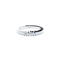 Mom ring in gold and diamonds by Formes Fine Jewelry White