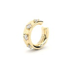 ON THE CLOUDS ear cuff with diamonds