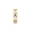 ON THE CLOUDS ear cuff with diamonds
