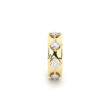 ON THE CLOUDS ear cuff with diamonds