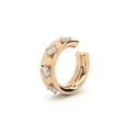 ON THE CLOUDS ear cuff with diamonds