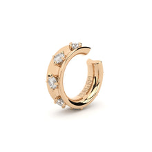 ON THE CLOUDS ear cuff with diamonds
