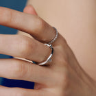 Organic Bare Souls ring by Formes