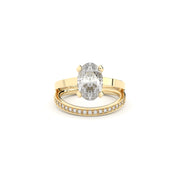 Reflection ring oval front