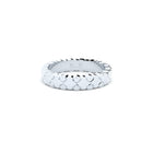 Tiny clash wedding ring