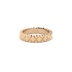 Tiny clash wedding ring