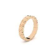 Tiny clash wedding ring